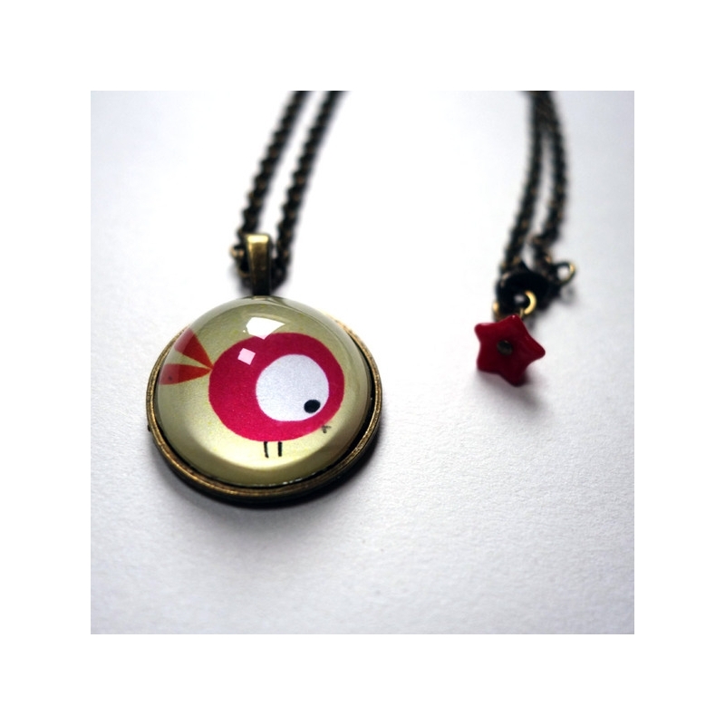 Collier Le touron rouge