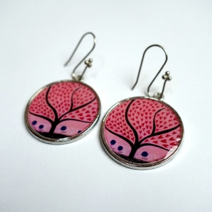 Earrings Orchard of hearts