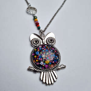 Owl necklace Bloom