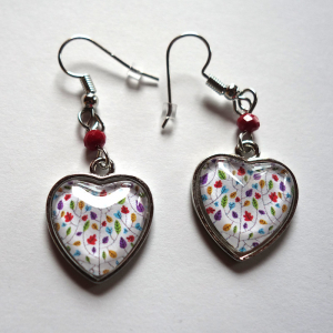 Heart earrings Colors
