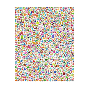 copy of Print Orchard of hearts