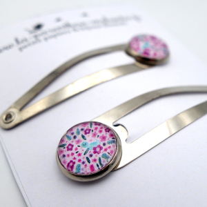 Couple of hairpins Pink liberty