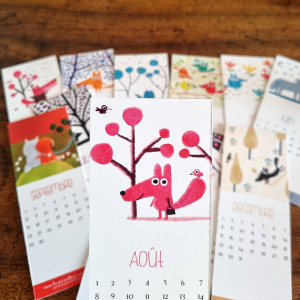 copy of Calendar bookmarks Holy birds