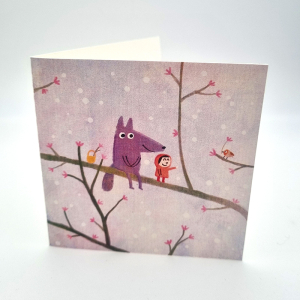 Card The robin