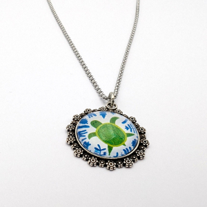 Collier enfant Jolie tortue