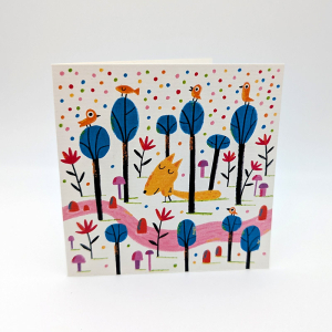 Carte Le loup jaune