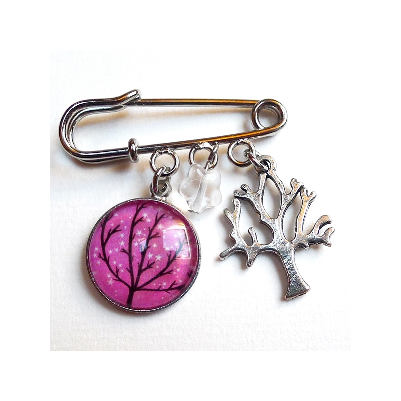 Broche Arbre pétillant