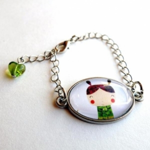 Bracelet enfant La petite Kokeshi