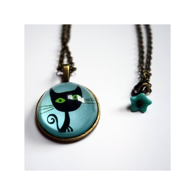 Collier Le chat Lothaire