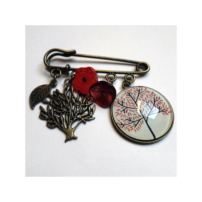 Broche Arbre beau