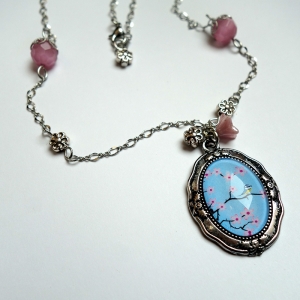 Vintage necklace Sakura
